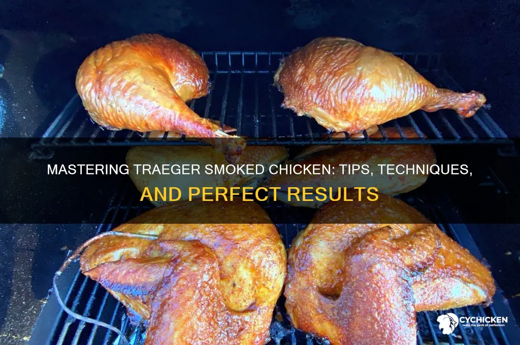 how to smoke chicken in a traeger