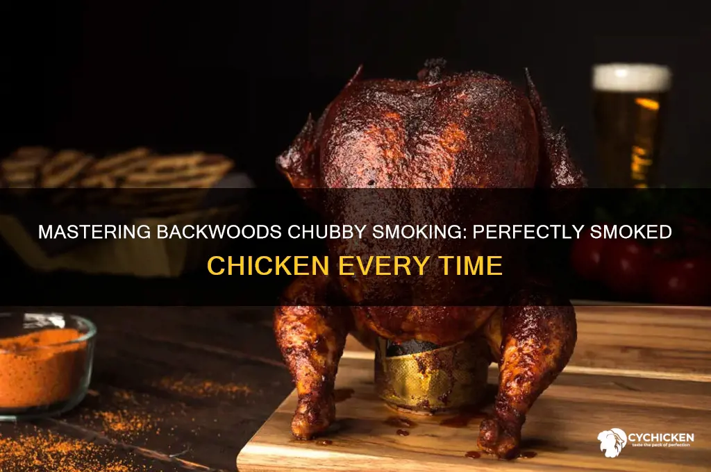 how to smoke chicken in backwoods chubby