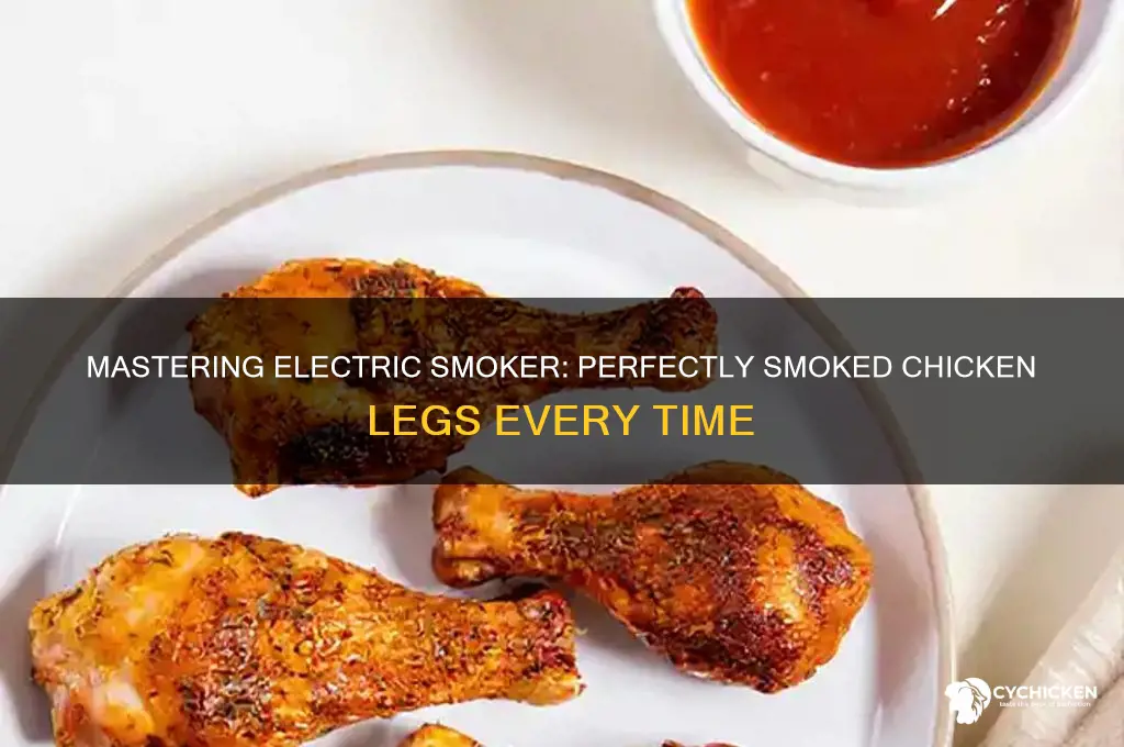 how to smoke chicken legs electric smoker