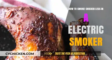 Smoking Chicken Legs: Electric Smoker Style