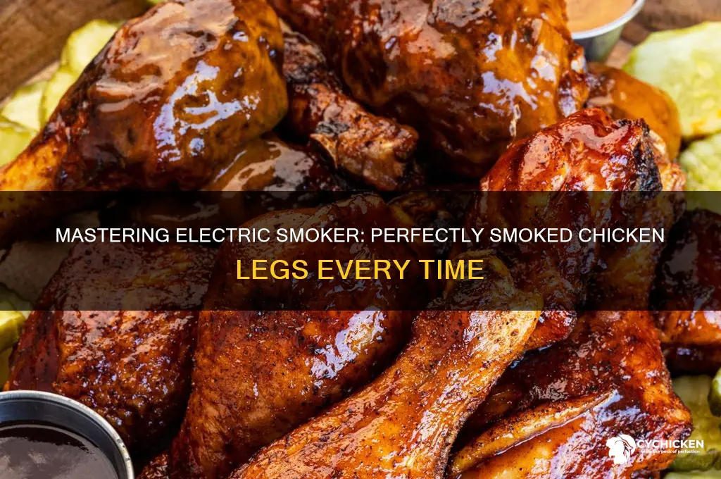 how to smoke chicken legs in electric smoker