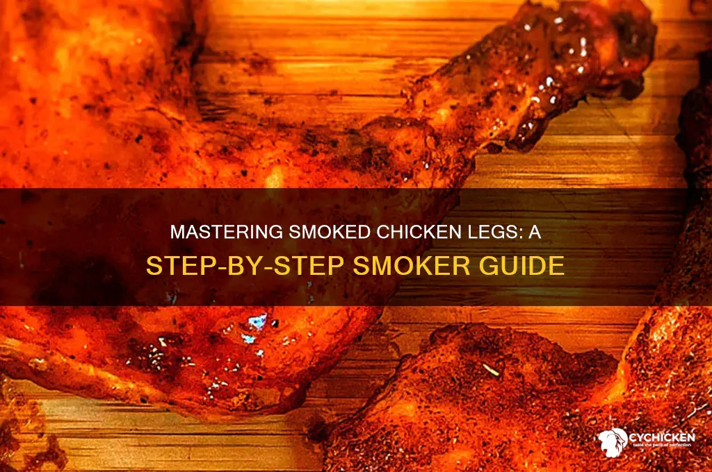 how to smoke chicken legs on a smoker