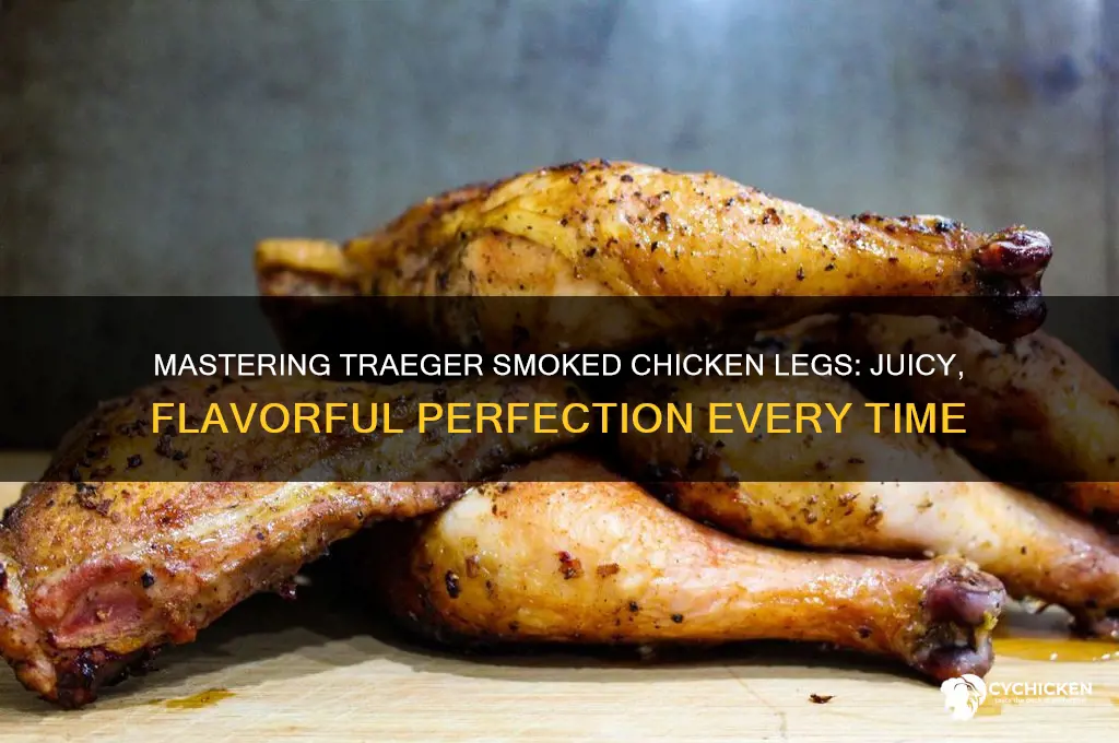 how to smoke chicken legs on traeger