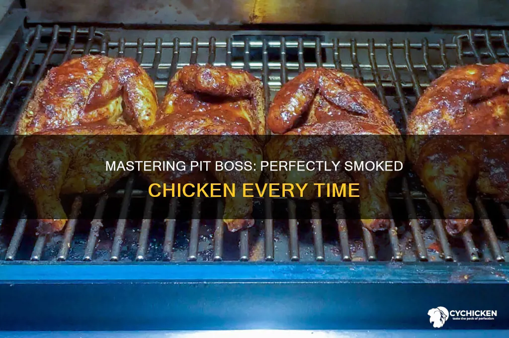 how to smoke chicken on pit boss