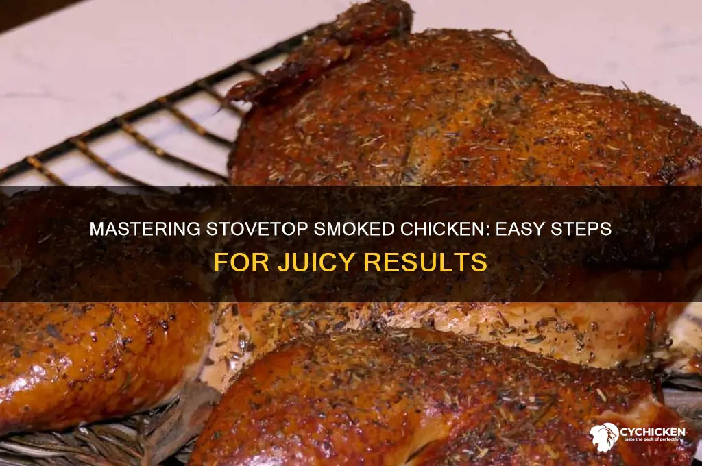 how to smoke chicken on stove top