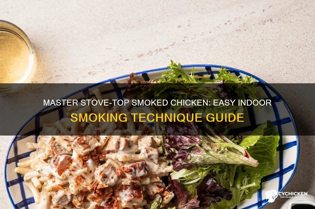 how to smoke chicken on the stove top