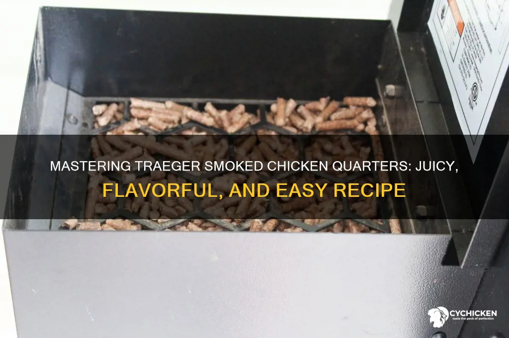 how to smoke chicken quarters on a traeger