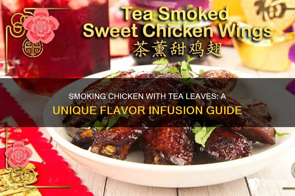 how to smoke chicken with tea leaves