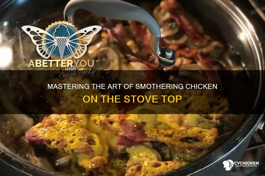 how to smother chicken on the stove