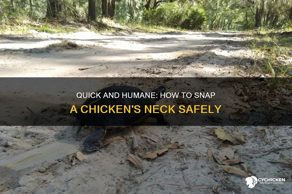 how to snap a chicken