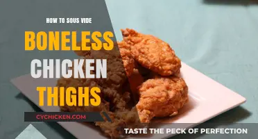 Mastering Sous Vide: Perfectly Juicy Boneless Chicken Thighs Every Time