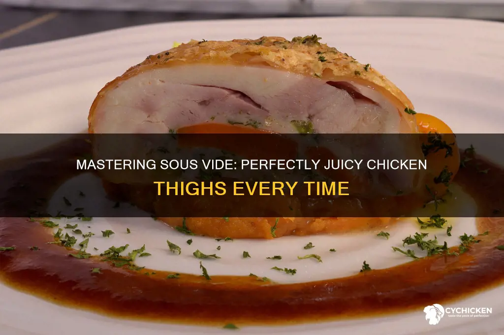 how to sous vide chicken thighs