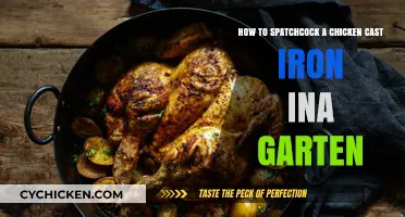 Spatchcock Chicken in Cast Iron, Ina Garten-Style