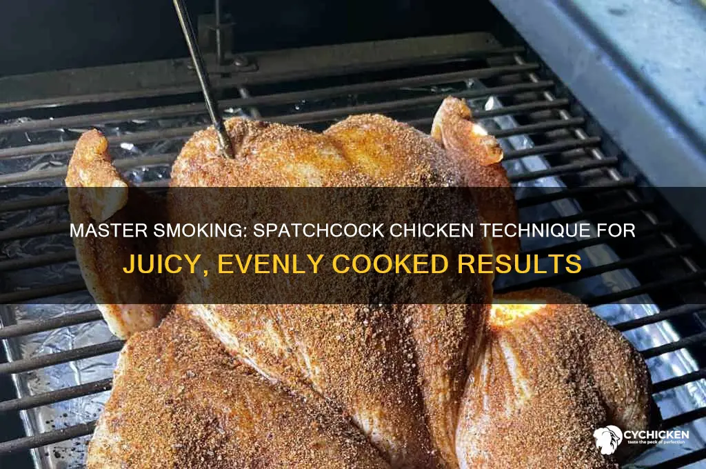 how to spatchcock a chicken for smoking