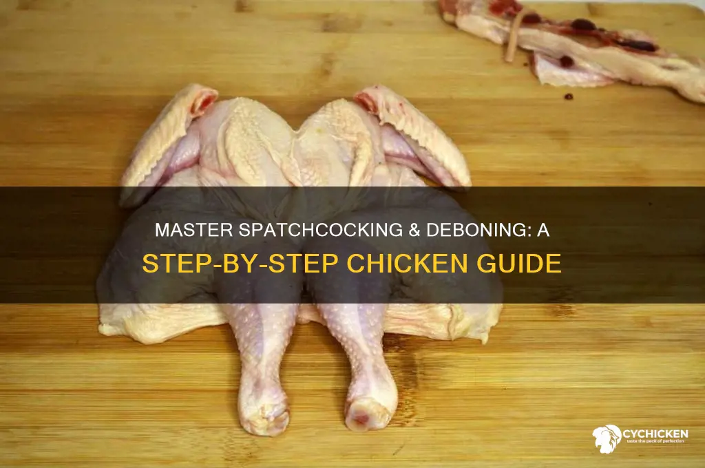 how to spatchcock and debone a chicken
