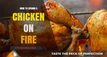 Spawn Flaming Chickens: A Step-by-Step Guide to Fiery Poultry