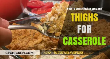 Flavorful Chicken Legs & Thighs: Casserole Spice Secrets Revealed