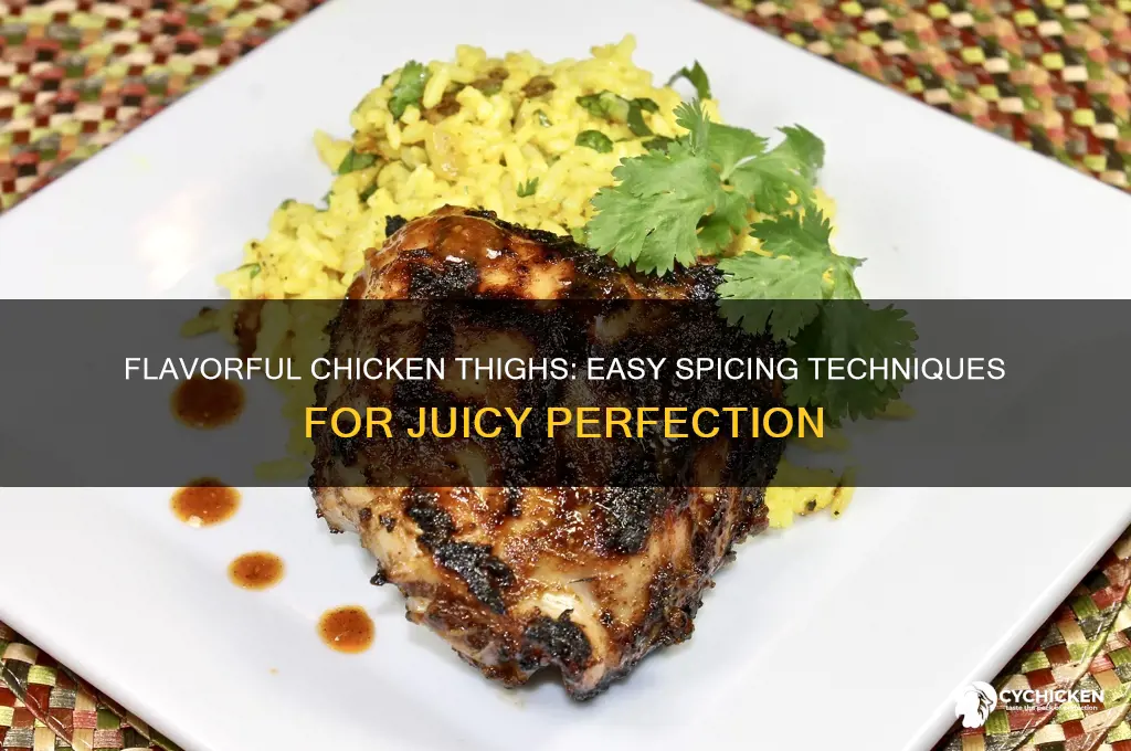 how to spice chicken thighs