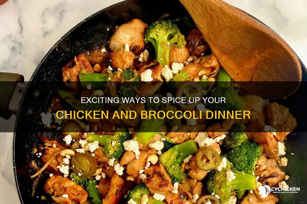 how to spice up chicken and broccoli