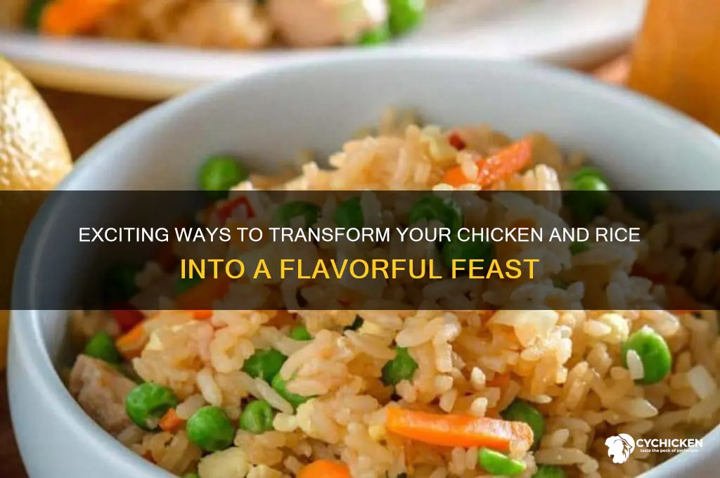 how to spice up chicken and rice