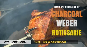 Spit-Roasting Chicken on a Weber Rotisserie Charcoal Grill