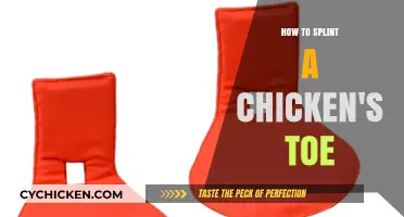 Quick Guide to Splinting a Chicken's Injured Toe Safely