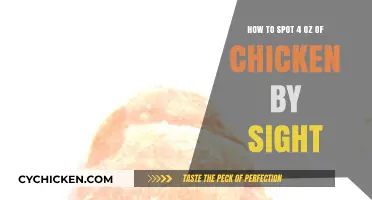 Estimating Chicken Portions: A Visual Guide to 4 oz
