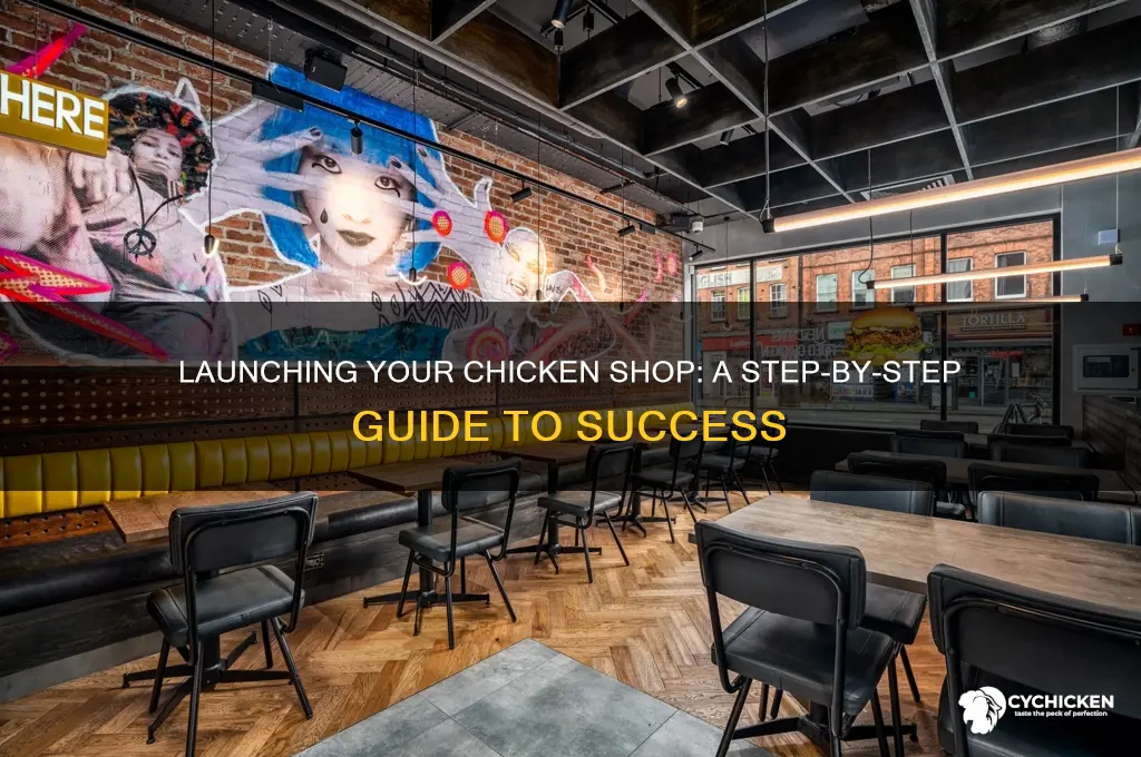 how to start a chicken shop business