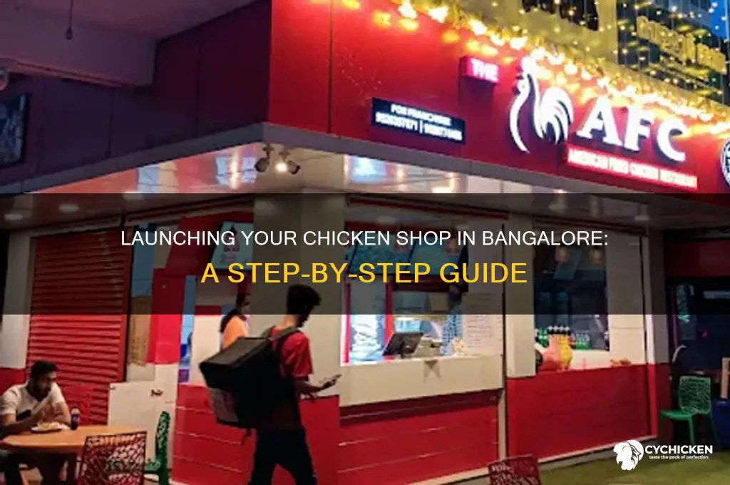 how to start chicken shop in bangalore