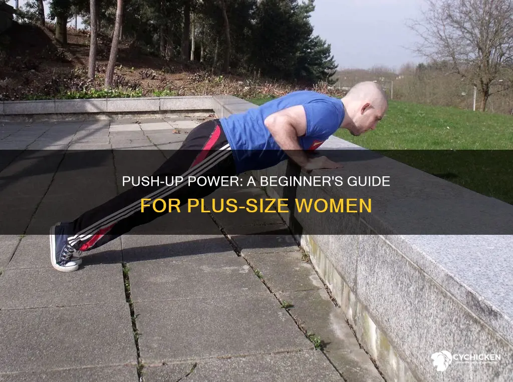 how to start push up routine for a fat chick