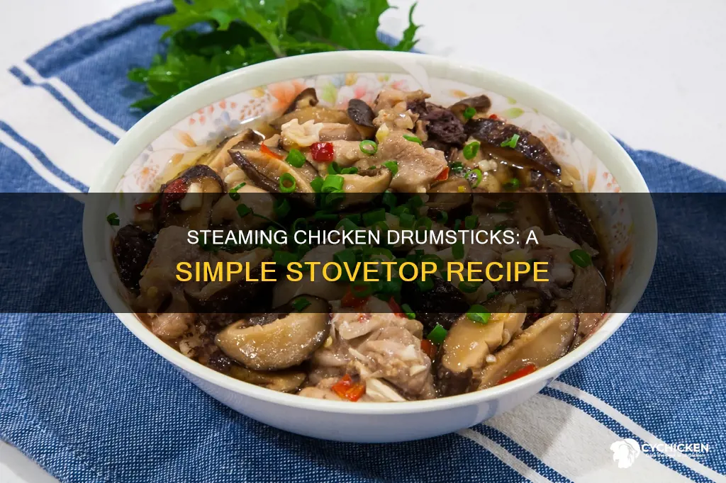 how to steam chicken durmetts on the on stove recipe