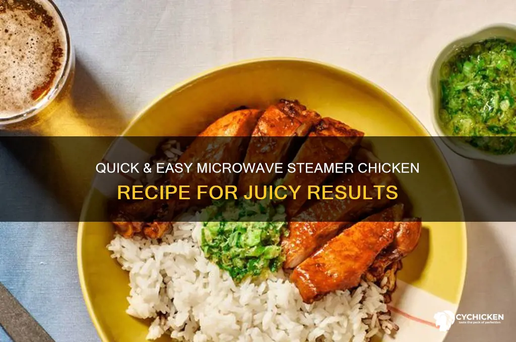 how to steam chicken in a microwave steamer