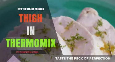 Perfectly Steamed Chicken Thighs: Easy Thermomix Recipe Guide