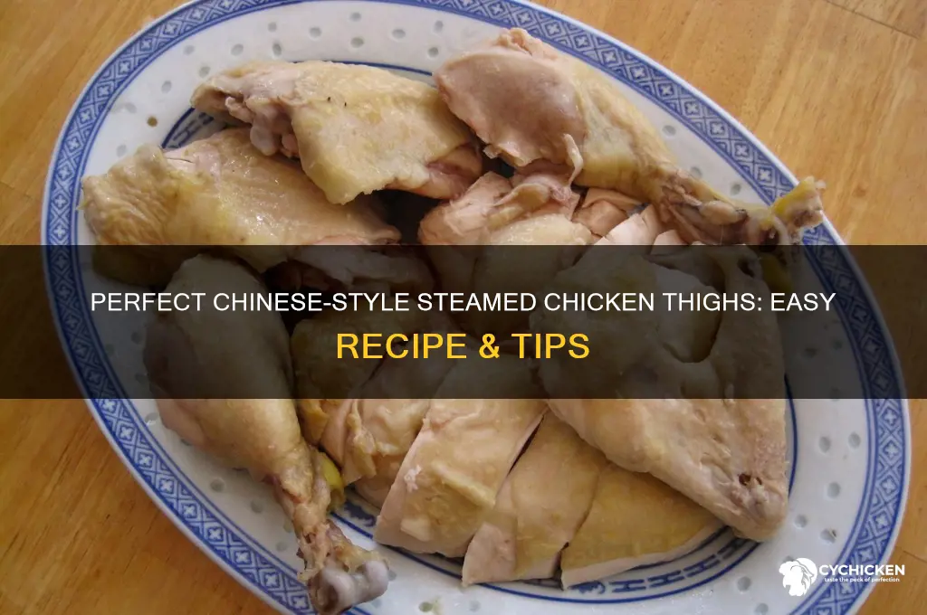 how to steam chicken thighs chinese style