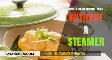 Easy Steamed Chicken Thighs: No Steamer Required, Simple Method
