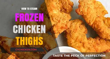 Quick & Easy: Steaming Frozen Chicken Thighs to Perfection