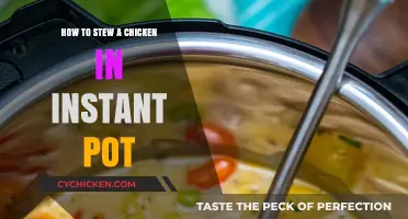 Instant Pot Chicken Stew: A Quick and Easy Comfort Food Recipe