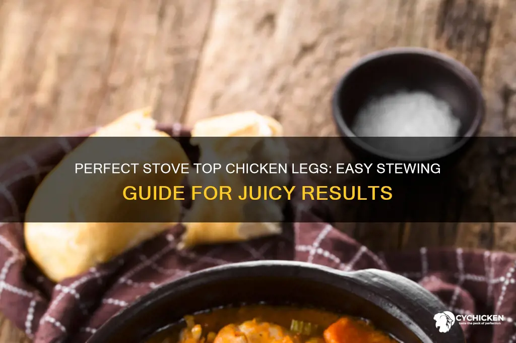 how to stew chicken legs on stove top