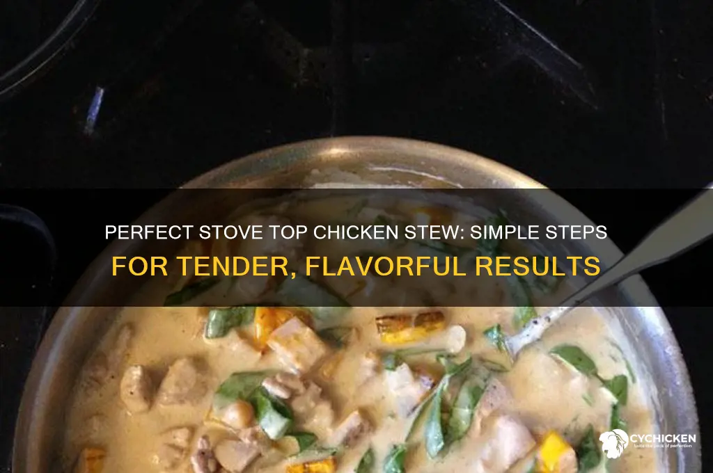 how to stew chicken on stove top