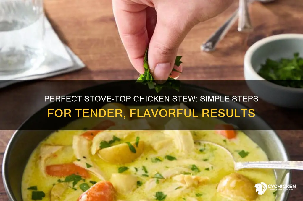 how to stew chicken on the stove