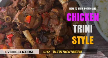 Trini-Style Stewed Chicken and Potatoes: A Flavorful Caribbean Recipe