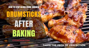 Keep Chicken Drumsticks from Bleeding: Post-Bake Tips