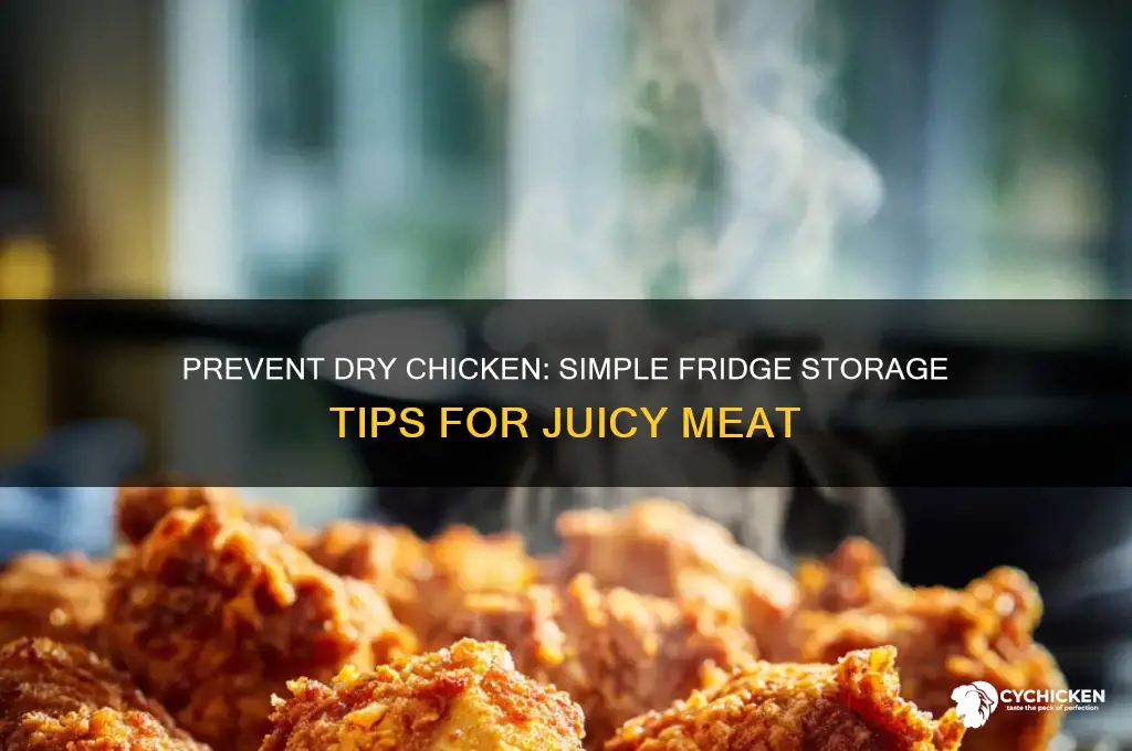 how to stop chicken drying out in fridge