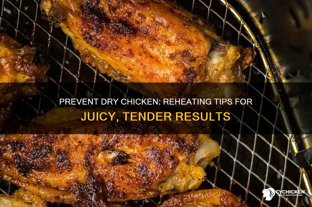 how to stop chicken drying out when reheating