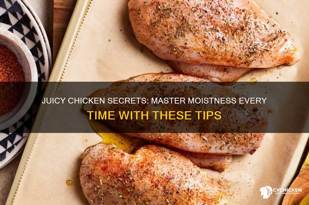 how to stop chicken from being dry