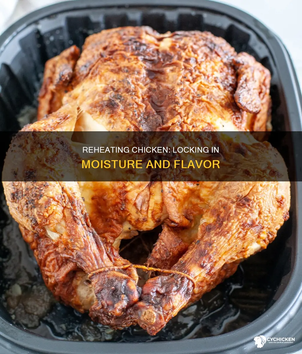how to stop chicken from drying out when reheating