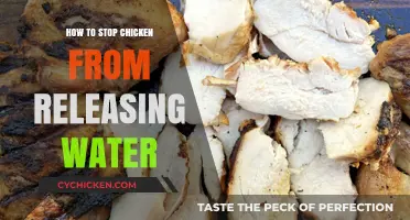 Prevent Chicken from Releasing Water: Effective Tips for Juicy, Flavorful Meat