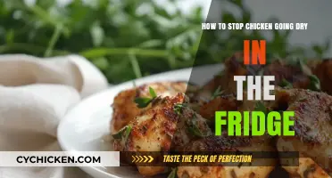 Keep Chicken Moist: Fridge Storage Tips