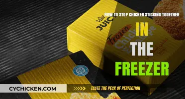 Prevent Chicken Sticking in the Freezer: Flat Pack!