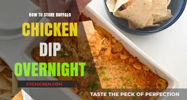 Overnight Storage Tips for Perfect Buffalo Chicken Dip